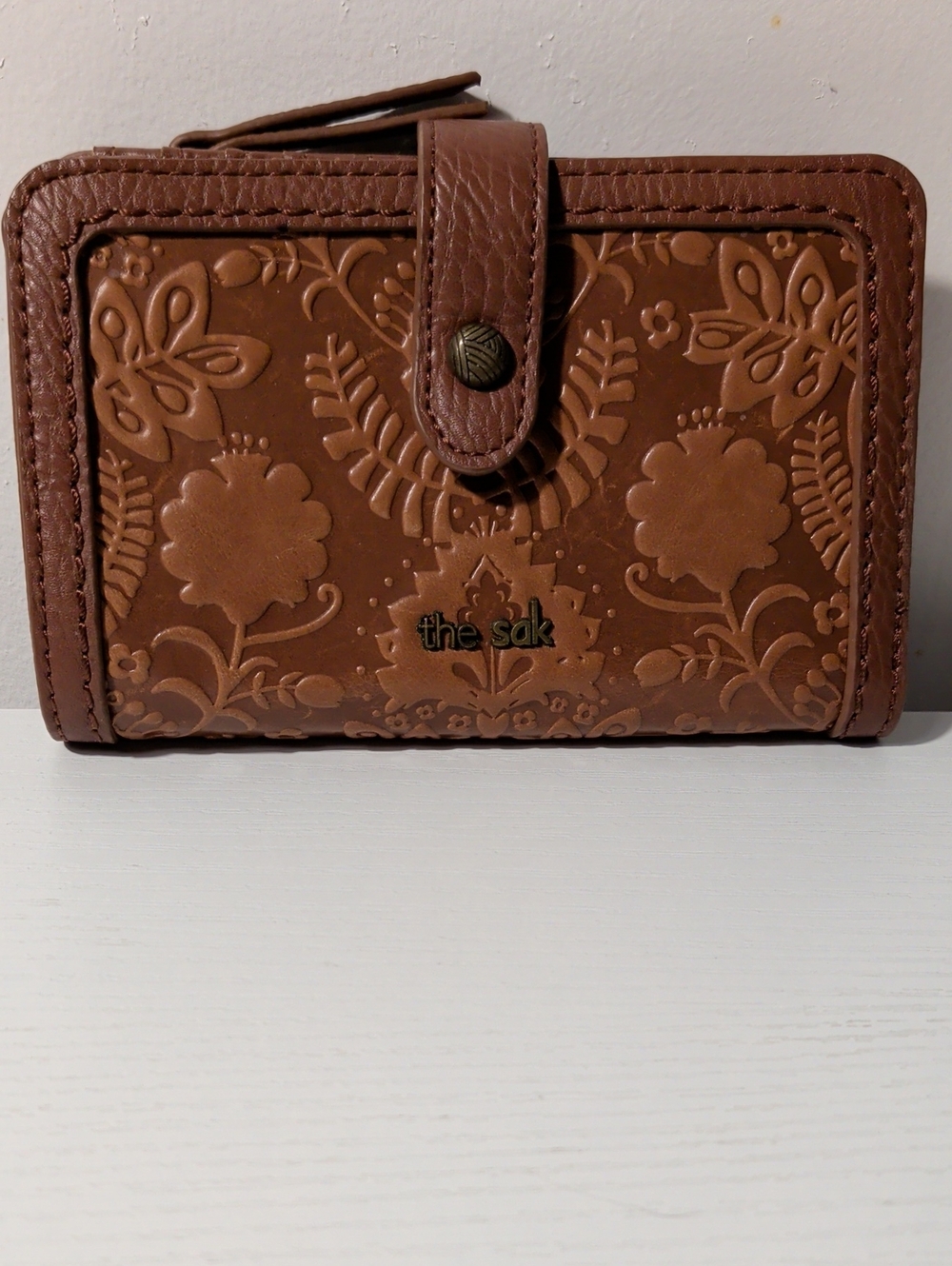 The Sak NWOT Brown Leather Wallet